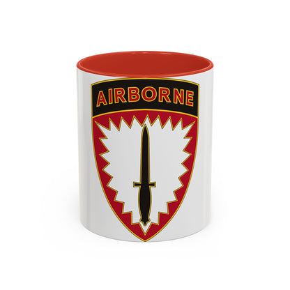 Special Operations Command Europe (U.S. Army) Accent Coffee Mug