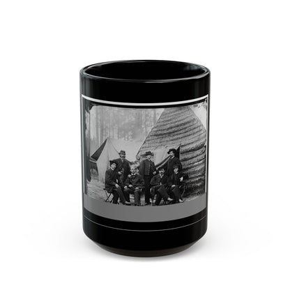Brandy Station, Va. Clerks At Army Of The Potomac Headquarters (U.S. Civil War) Black Coffee Mug