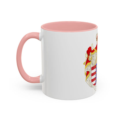 Coat of arms of Jadwiga of Poland - Accent Coffee Mug