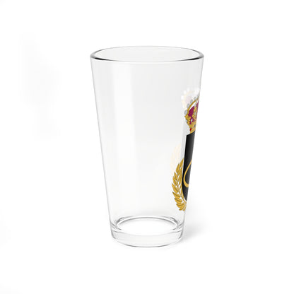 Markstridsskolan vapen (Sweden) (Coat of Arms) Pint Glass 16oz
