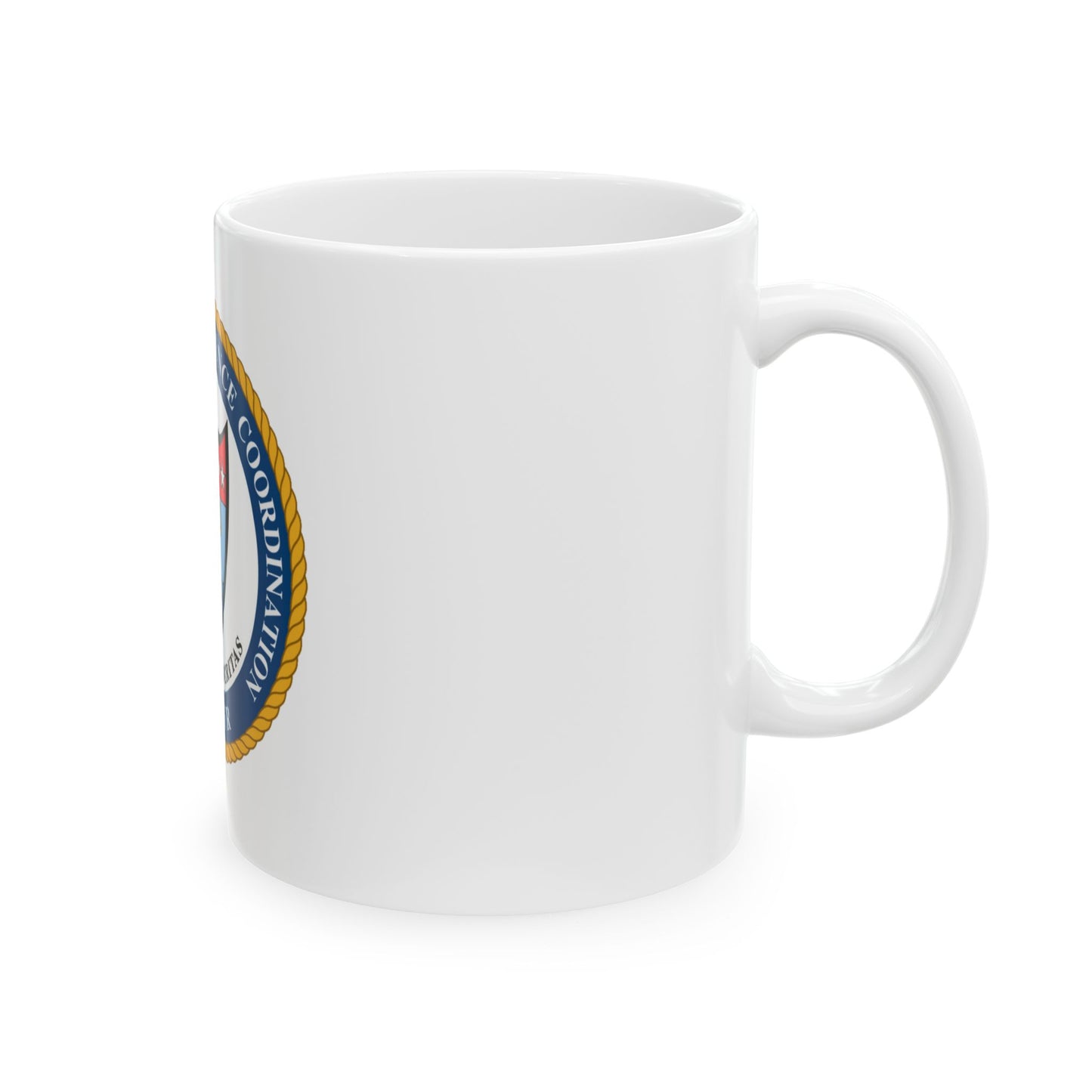USCG Intelligence Coordination Ctr (U.S. Coast Guard) White Coffee Mug