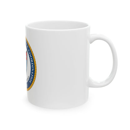 USCG Intelligence Coordination Ctr (U.S. Coast Guard) White Coffee Mug