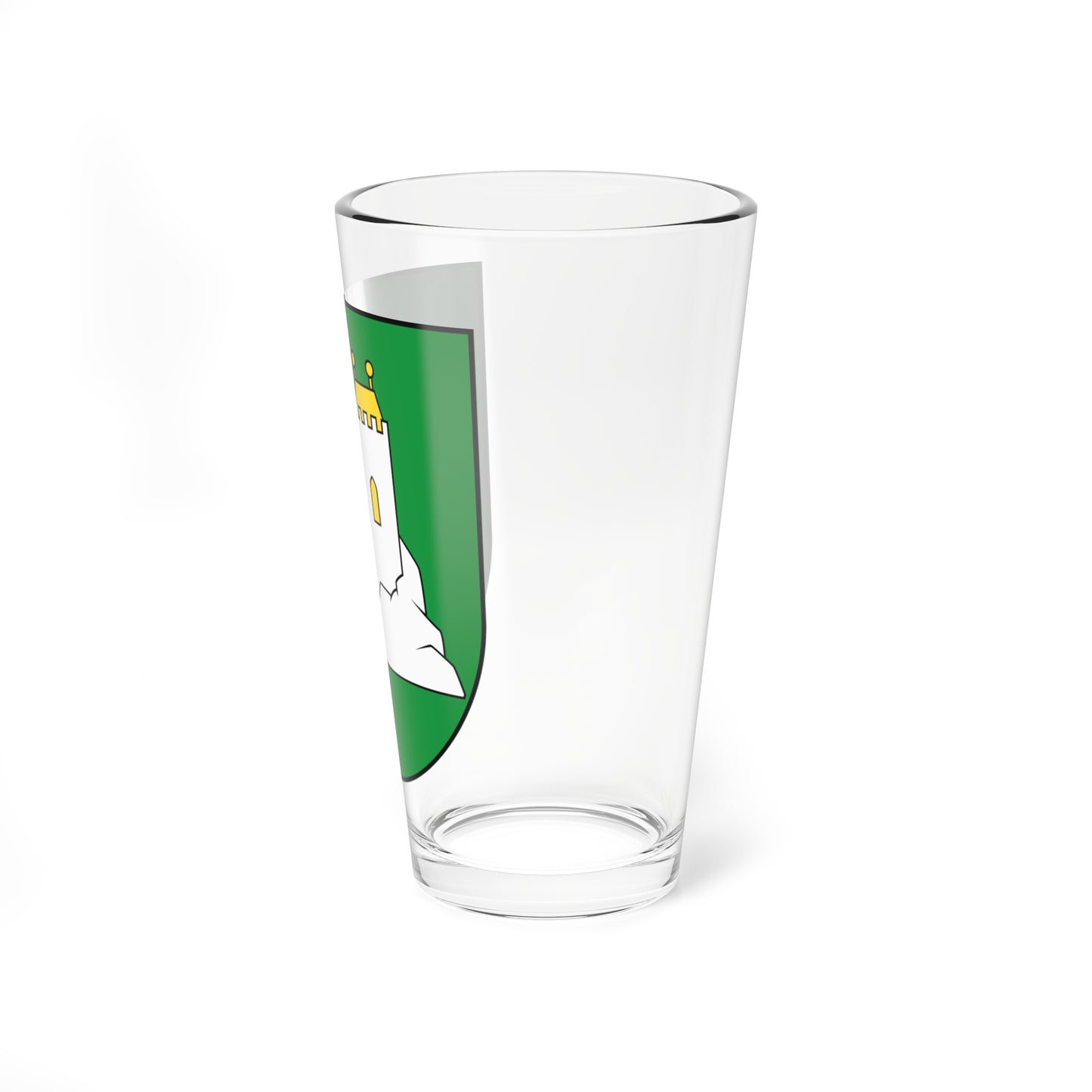 Coat of Arms of Vršatské Podhradie (Slovakia) (Coat of Arms) Pint Glass 16oz