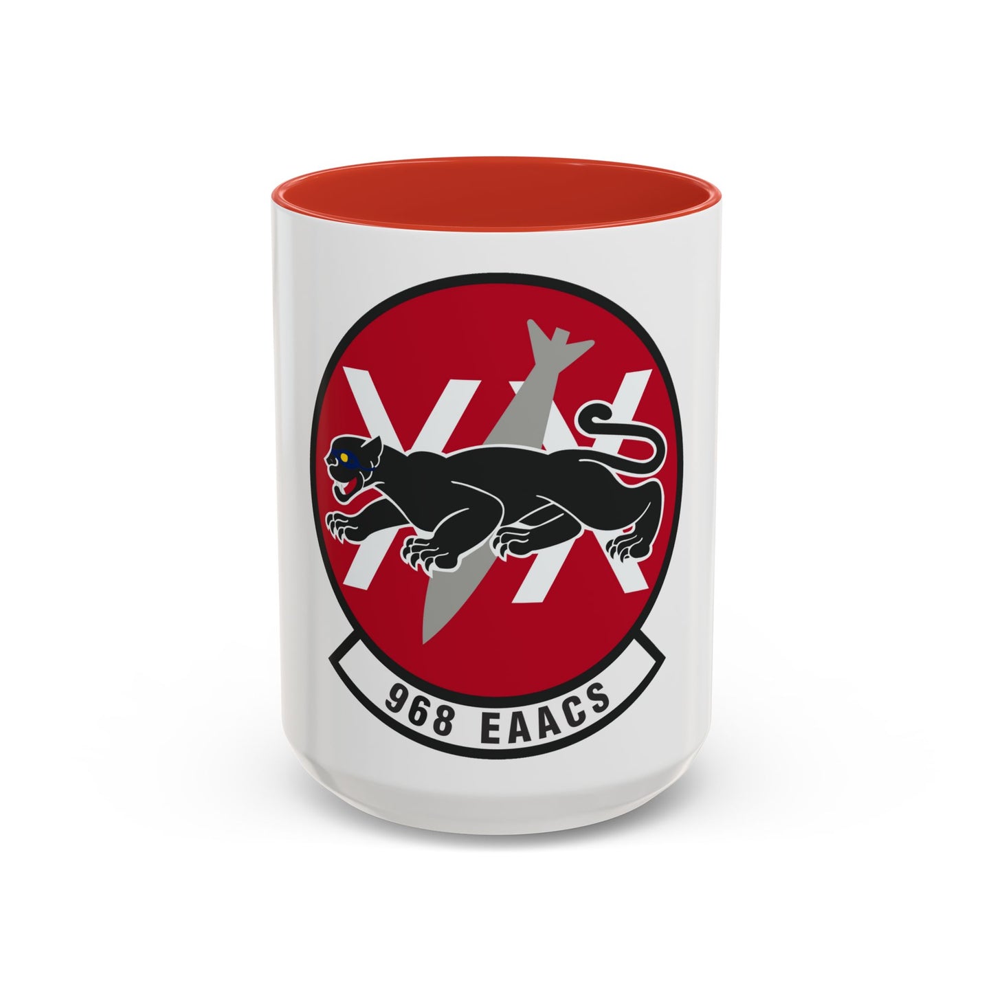 968th Expeditionary Airborne Air Control Squadron (U.S. Air Force) Accent Coffee Mug