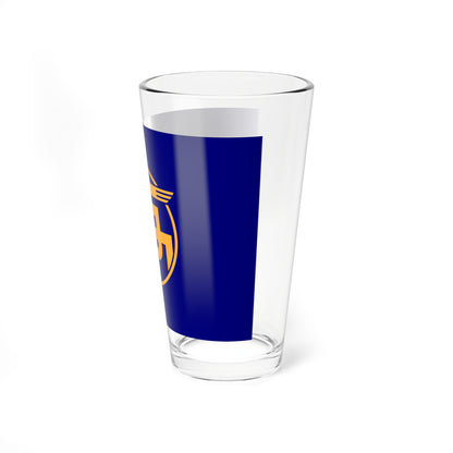Flag of Yomitan Okinawa (Japan) Pint Glass 16oz