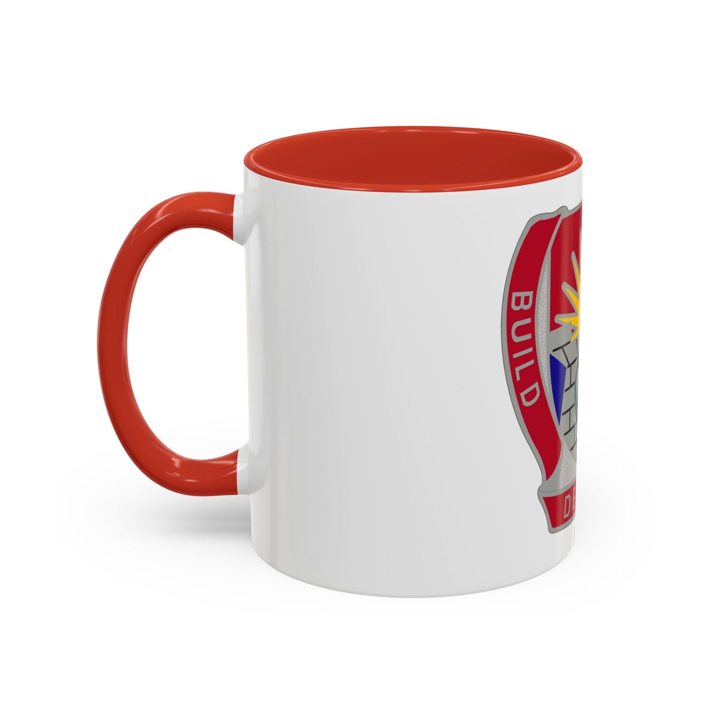 204 Engineer Battalion (U.S. Army) Accent Coffee Mug
