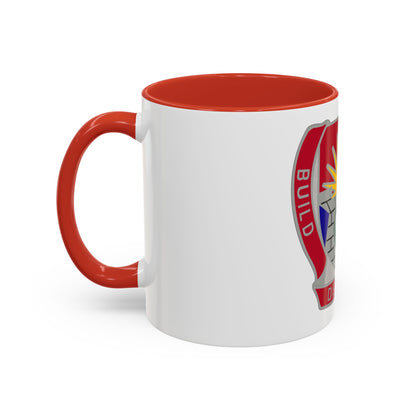 204 Engineer Battalion (U.S. Army) Accent Coffee Mug