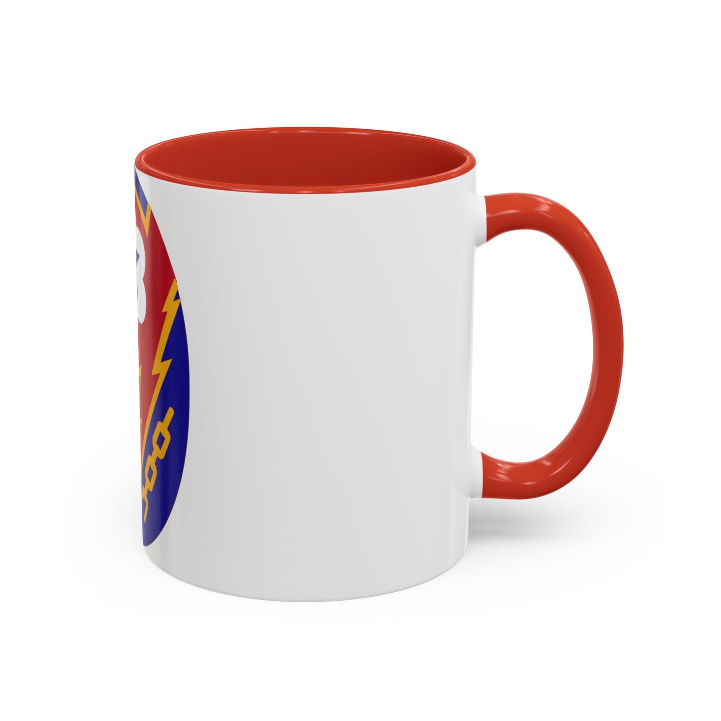 Tasse à café décorative pour le personnel de la zone de communication Europe (armée américaine)