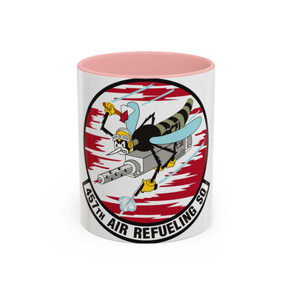 457th Air Refueling Squadron (U.S. Air Force) Accent Coffee Mug