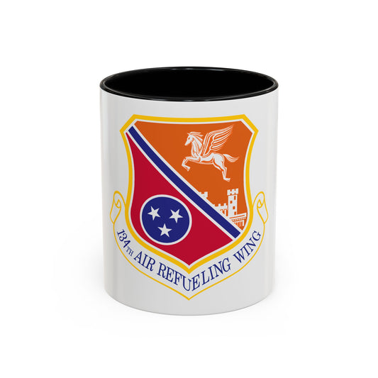 134th Air Refueling Wing (U.S. Air Force) Accent Coffee Mug
