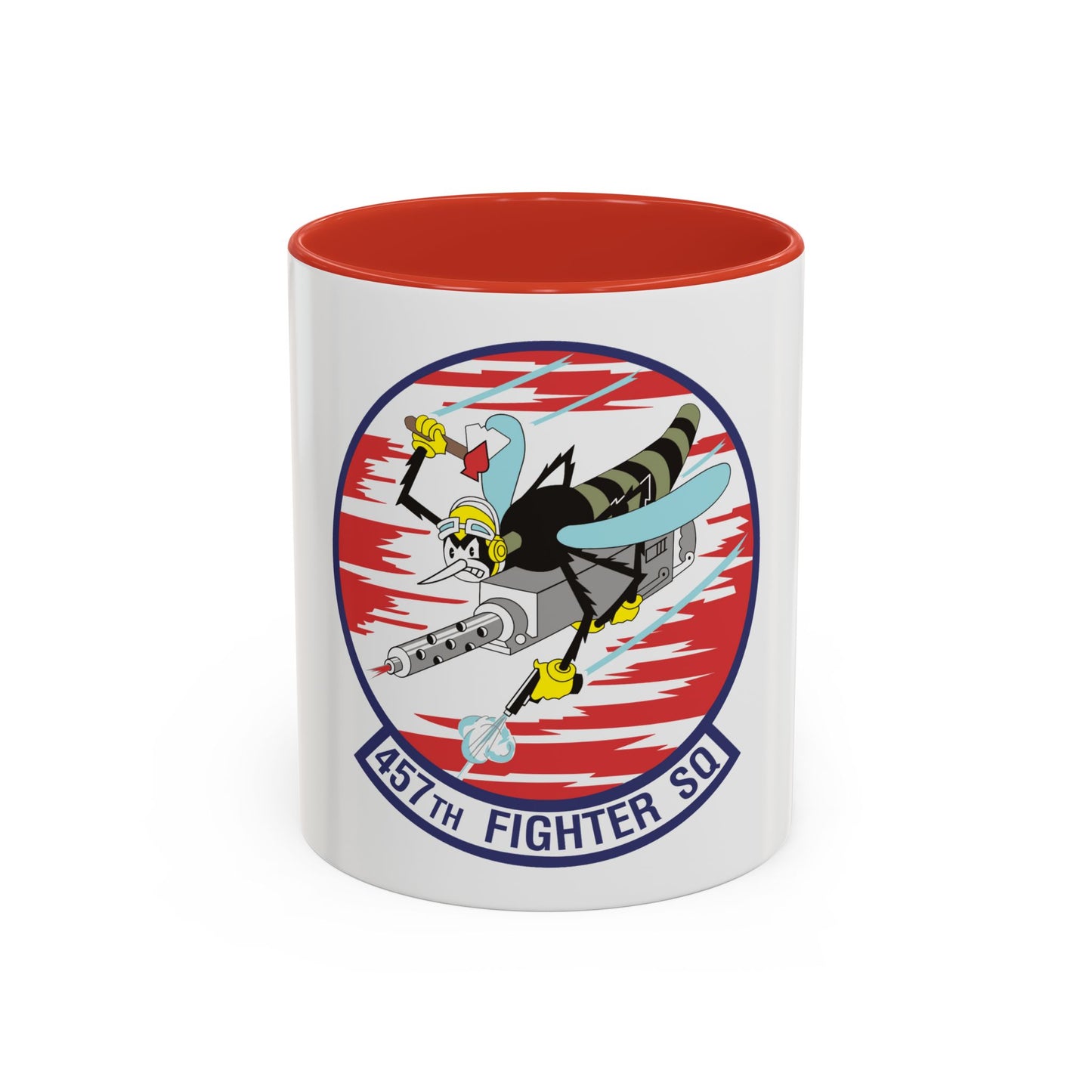 457th Fighter Squadron (U.S. Air Force) Accent Coffee Mug