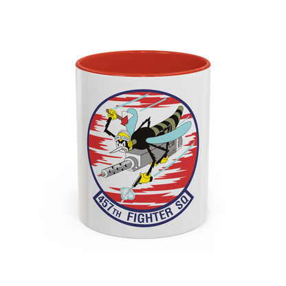 457th Fighter Squadron (U.S. Air Force) Accent Coffee Mug