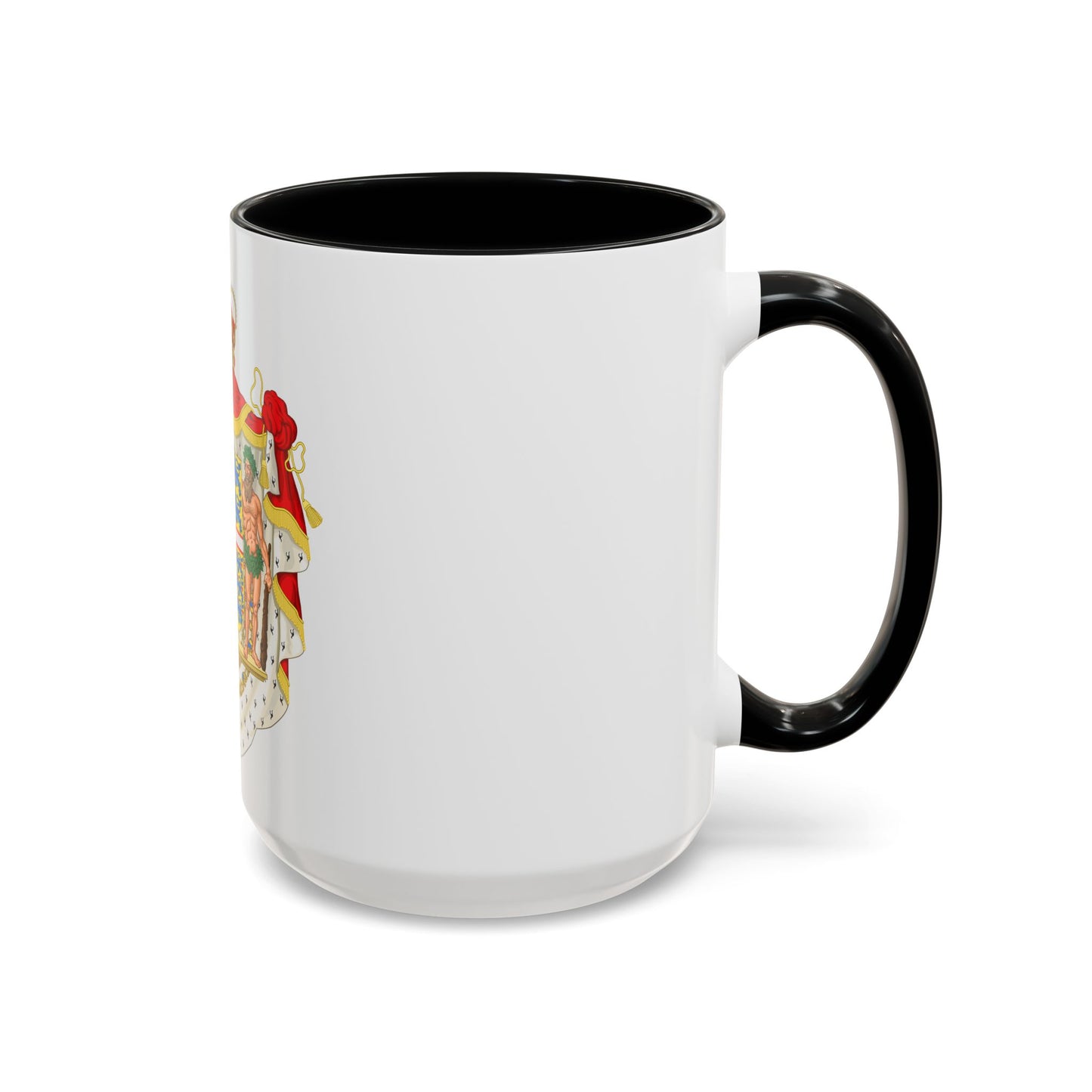Coat of arms of Joachim, Prince of Denmark - Accent Coffee Mug