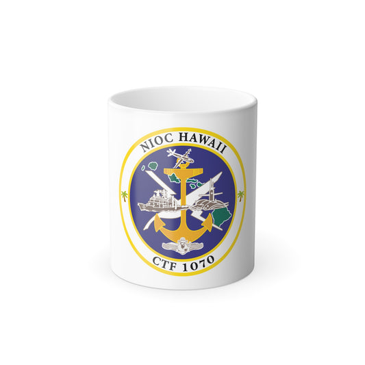 NIOC Hawaii CFT 1070 (U.S. Navy) Color Changing Mug 11oz