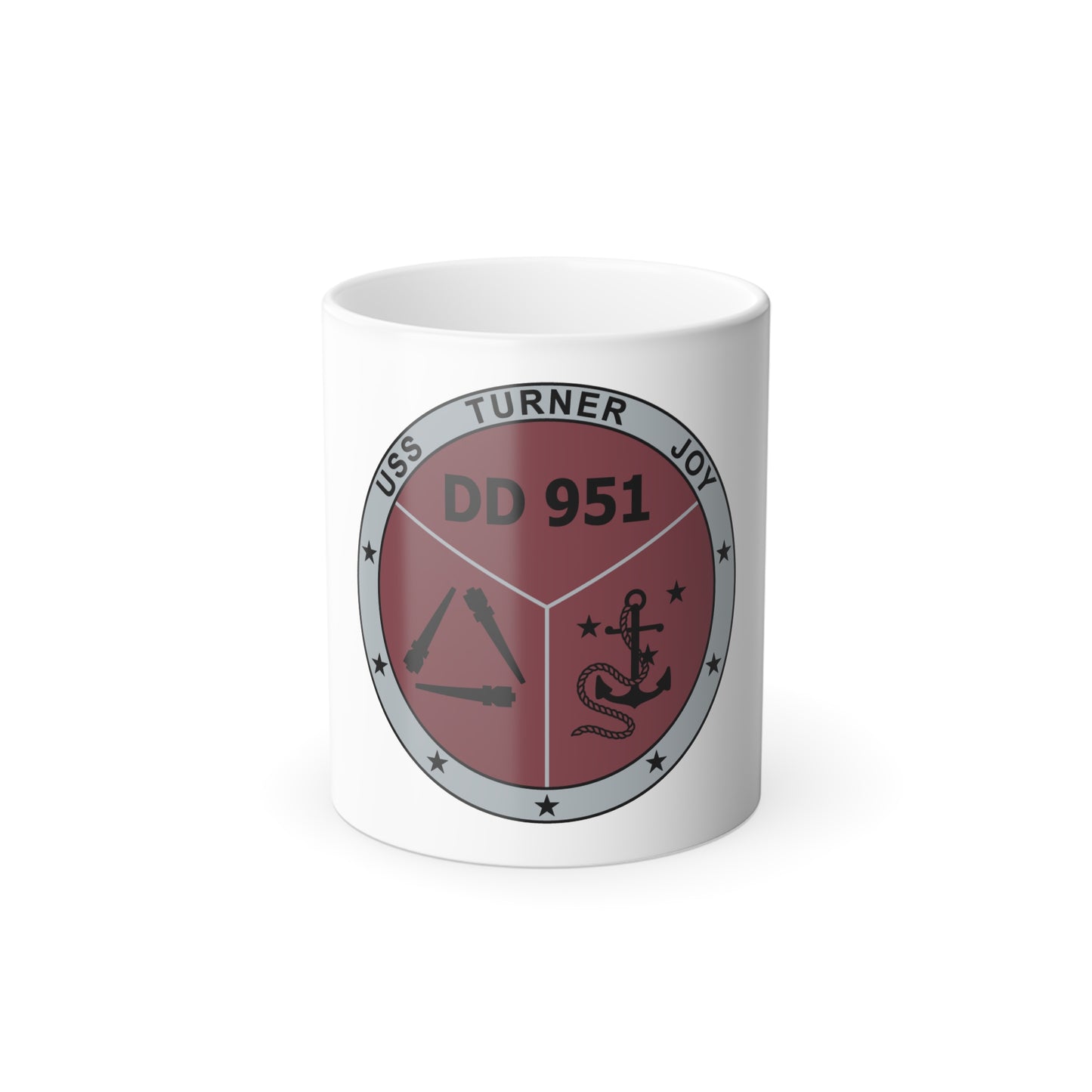 USS Turner Joy DD951 (U.S. Navy) Color Changing Mug 11oz