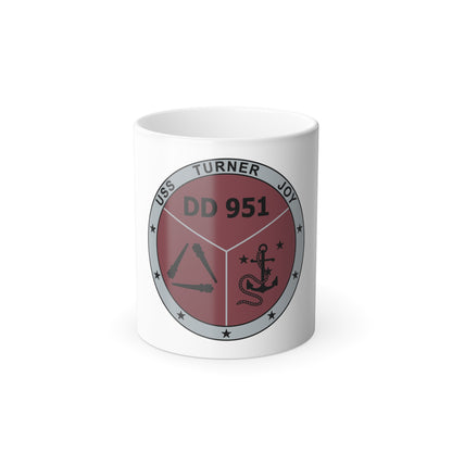 USS Turner Joy DD951 (U.S. Navy) Color Changing Mug 11oz