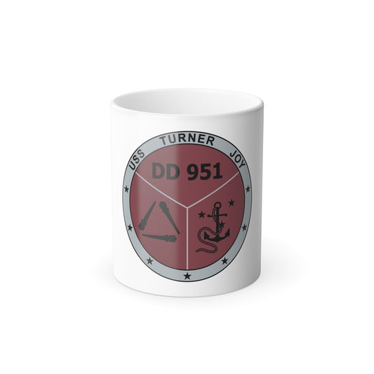 USS Turner Joy DD951 (U.S. Navy) Color Changing Mug 11oz