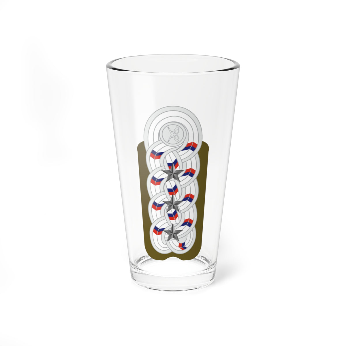 SS.OO.6.CARAB.CORONEL (Chile) (Military Rank) Pint Glass 16oz