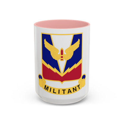 Air Defense Artillery Center and School v2 (U.S. Army) Accent Coffee Mug