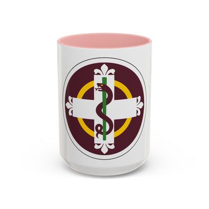 338 Medical Brigade (U.S. Army) Accent Coffee Mug