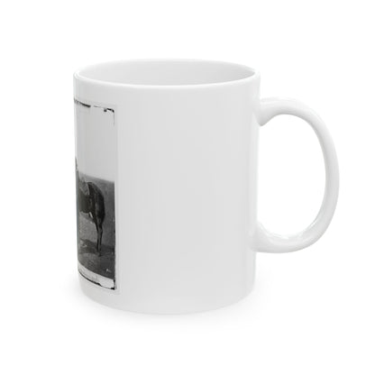 Antietam, Md. A Cavalry Orderly (U.S. Civil War) White Coffee Mug