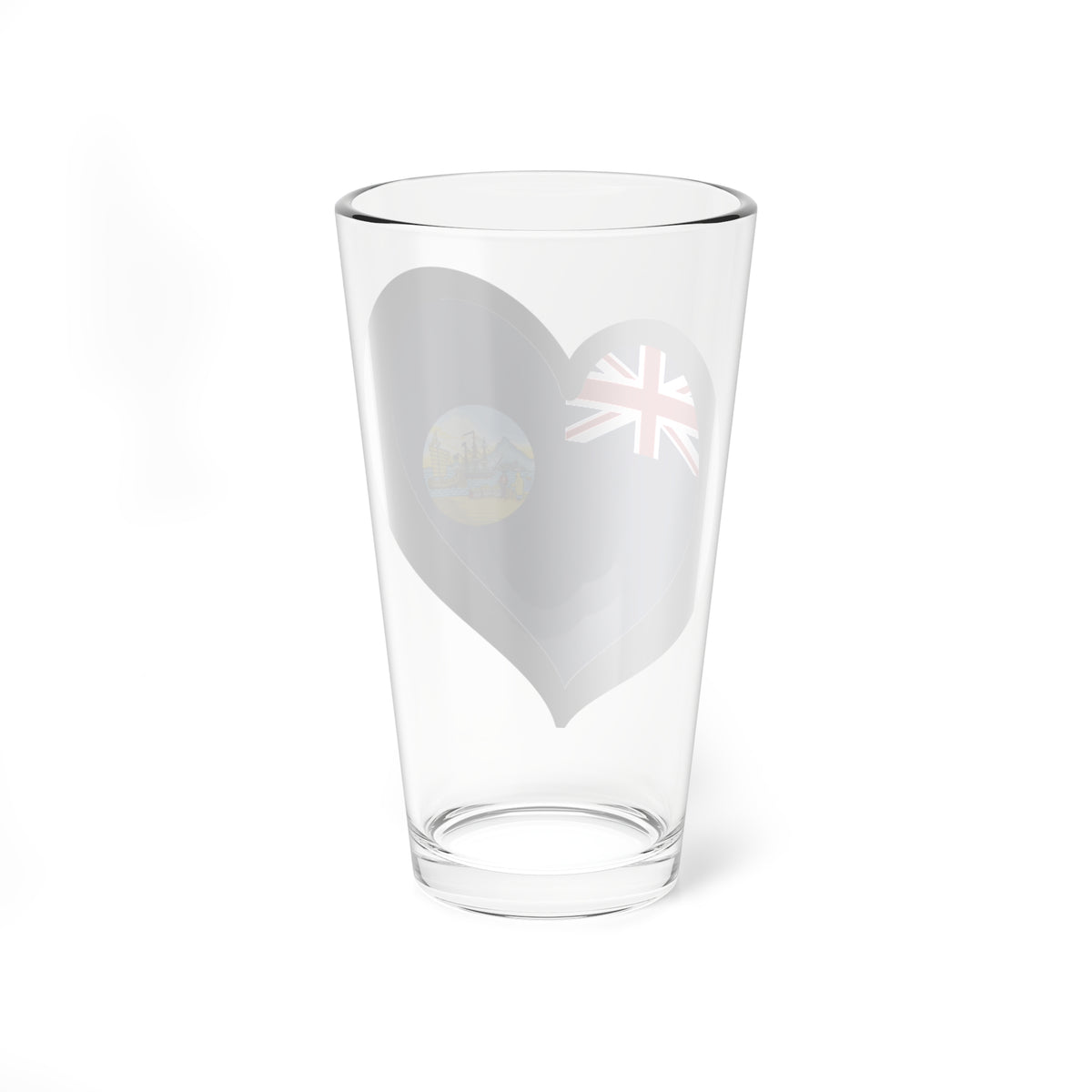 EuroHong Kong 1955-1959 (China) Pint Glass 16oz
