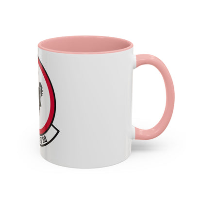 187 Airlift Squadron (U.S. Air Force) Accent Coffee Mug