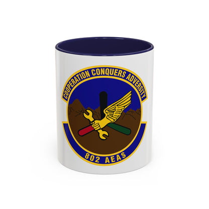 802d Air Expeditionary Advisory Squadron (U.S. Air Force) Accent Coffee Mug