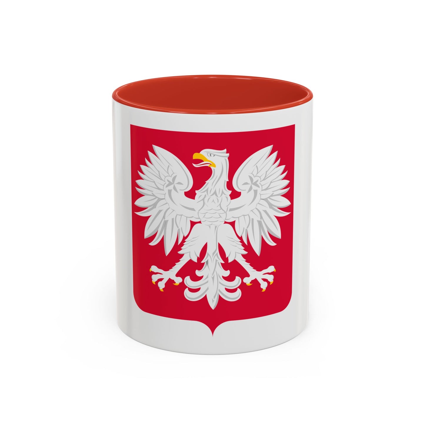 Coat of arms of Poland (1980-1990) - Accent Coffee Mug