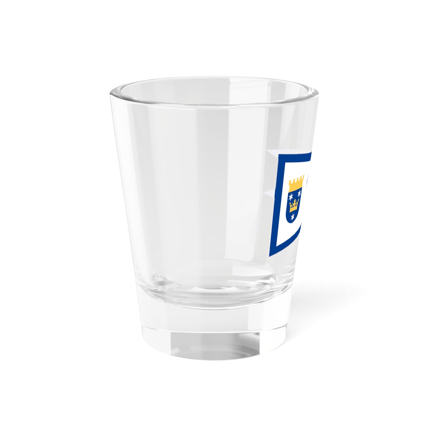 Burgee of Sigtuna Batklubb (Sweden) Shot Glass 1.5oz