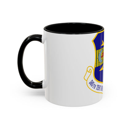 505th Test and Evaluation Group (U.S. Air Force) Accent Coffee Mug