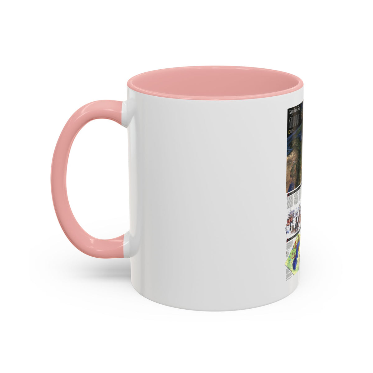 Caspian Sea (1999) (Map) Accent Coffee Mug
