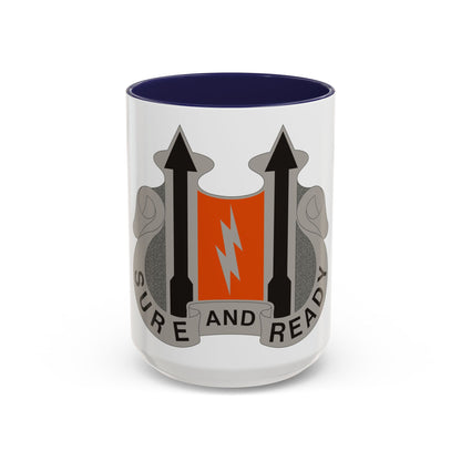 11 Signal Battalion (U.S. Army) Accent Coffee Mug