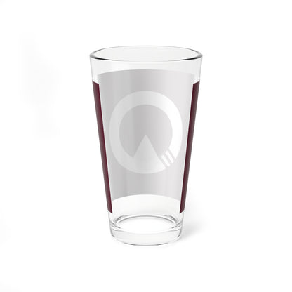 Flag of Atsuta Hokkaido 1963-2005 (Japan) Pint Glass 16oz