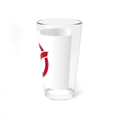 Flag of Hino Tottori (Japan) Pint Glass 16oz