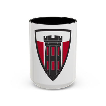 176 Engineer Brigade (U.S. Army) Accent Coffee Mug