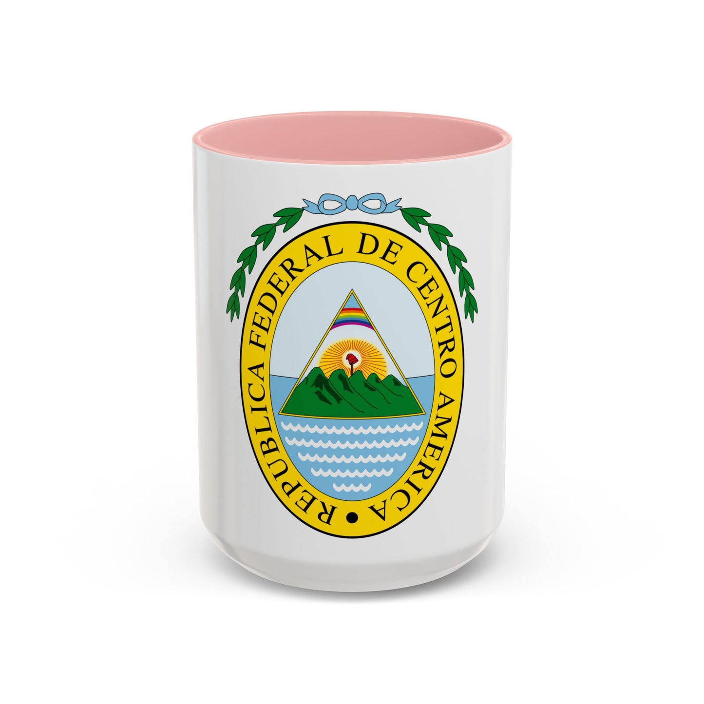 Coat of arms of the Federal Republic of Central America - Accent Coffee Mug