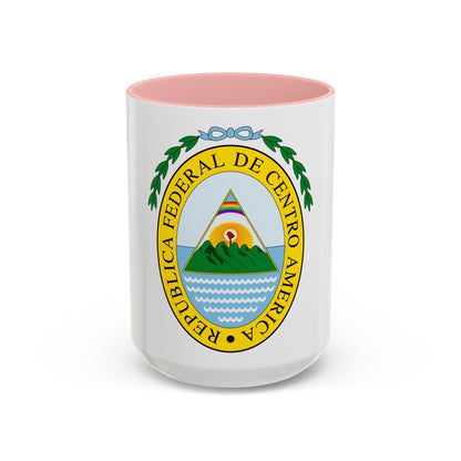 Coat of arms of the Federal Republic of Central America - Accent Coffee Mug
