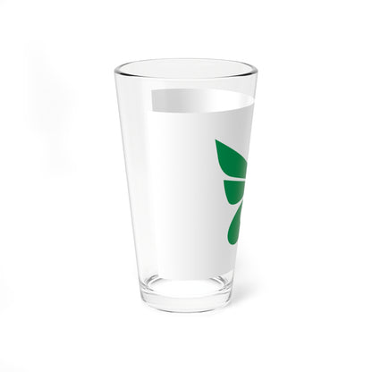 Flag of Kitaakita Akita (Japan) Pint Glass 16oz