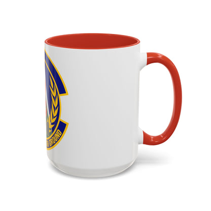 50th Civil Engineer Squadron (U.S. Air Force) Accent Coffee Mug