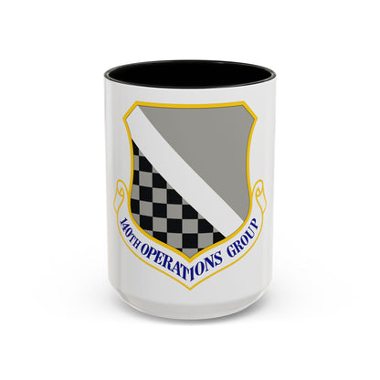 140th Operations Group (U.S. Air Force) Accent Coffee Mug