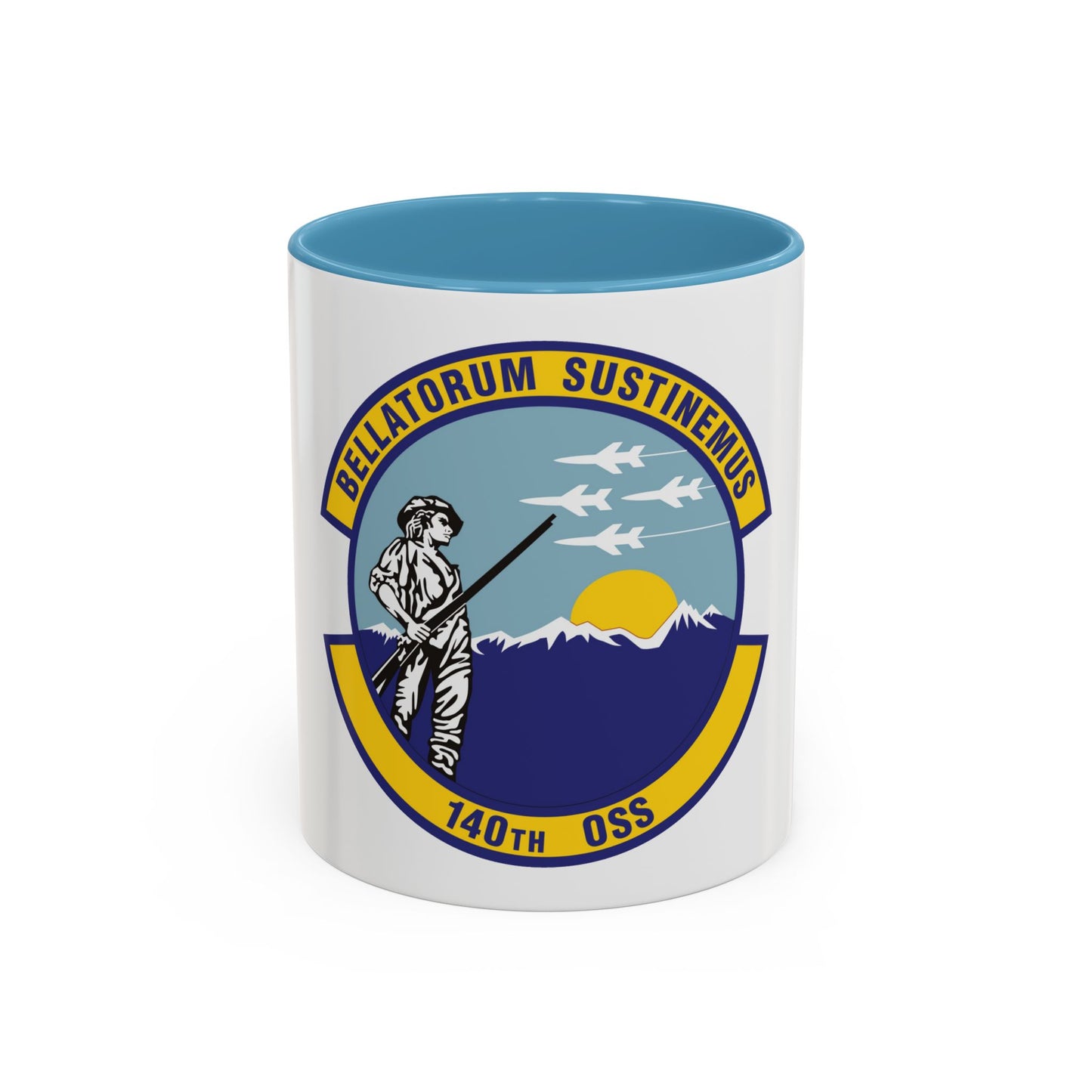 140th Operations Support Squadron (U.S. Air Force) Accent Coffee Mug