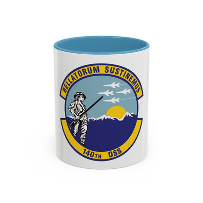 140th Operations Support Squadron (U.S. Air Force) Accent Coffee Mug