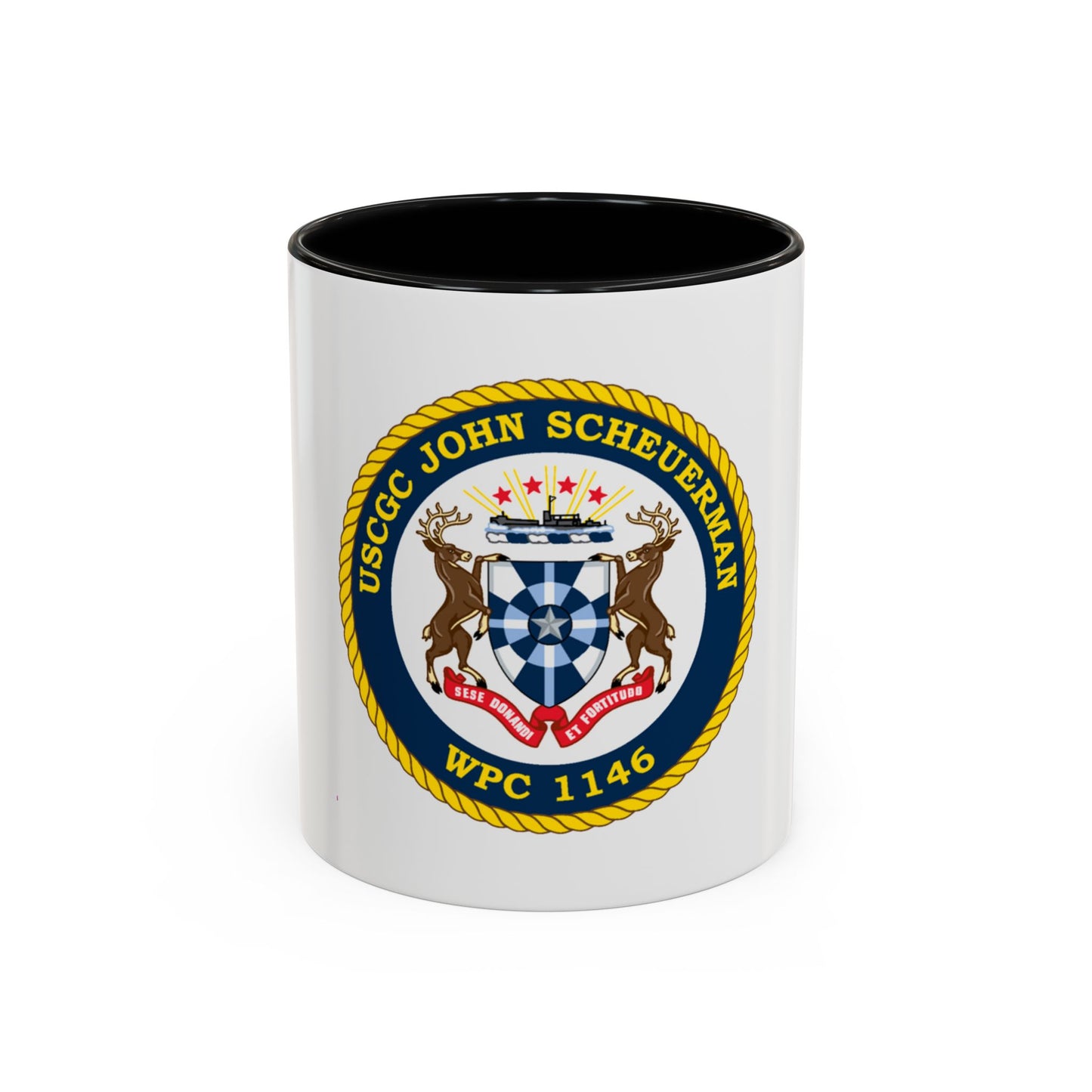 UUSCGC John Scheuerman WPC 1146 (U.S. Coast Guard) Accent Coffee Mug