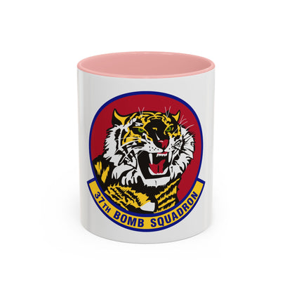 37th Bomb Squadron (U.S. Air Force) Accent Coffee Mug