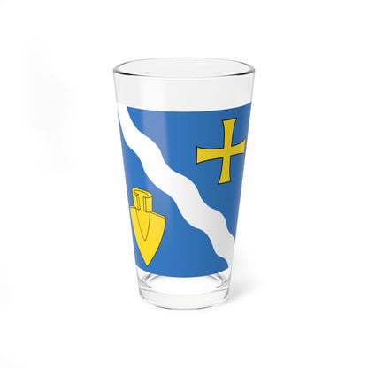 CHE Triemli ZH Flag (Switzerland) Pint Glass 16oz