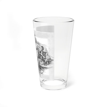 Illustration by Charles D. Mitchell, 1936 (2) - Pint Glass 16oz