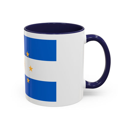 Navy Jack of Argentina 1818 - Accent Coffee Mug
