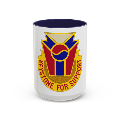 77 Quartermaster Group (U.S. Army) Accent Coffee Mug