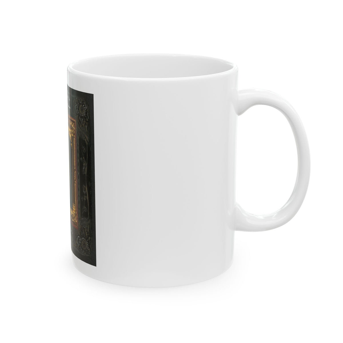 Unidentified Soldier In Confederate First Lieutentant Frock Coat (U.S. Civil War) White Coffee Mug